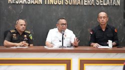 Kejati Sumsel Tetapkan 5 Tersangka dalam Dua Perkara Besar, Kerugian Negara Capai Miliaran Rupiah