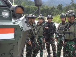 TNI Perkuat Pengamanan di PT Freeport Pasca Serangan KKB, Panser Anoa Disiagakan