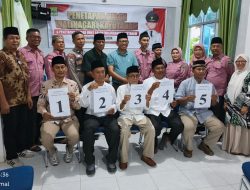 PENETAPAN DAN PENCABUTAN NOMOR URUT CALON WALI NAGARI KAYUTANAM KECAMATAN 2X11 KAYUTANAM