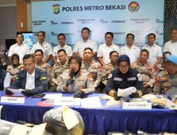 Polres Metro Bekasi Amankan 25 Tersangka Curanmor dan Pencurian Rumah Kosong