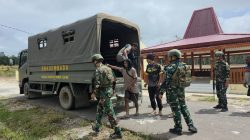 Empat Masyarakat Pendulang Emas di Kampung Kawe Awimbon kembali berhasil dievakuasi