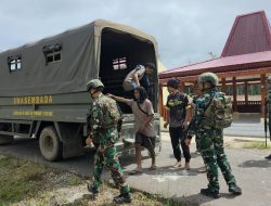 Empat Masyarakat Pendulang Emas di Kampung Kawe Awimbon kembali berhasil dievakuasi