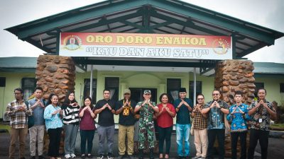 Dandim 1710/Mimika Terima Audiensi Ketua KPU Mimika, Pererat Silaturahmi dan Tingkatkan Sinergitas