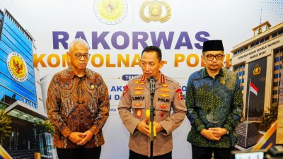 Kapolri di Rakorwas Kompolnas: Mitra Strategis untuk Pembenahan Polri