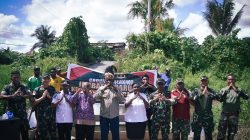 Perkuat Konektivitas Wilayah, Kodim 1710/Mimika Ground Breaking 6 Jembatan Garuda