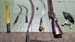 Respons Cepat Laporan Warga, Polisi Amankan Dua Pemuda dan Airsoft Gun di Depok
