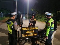 Jaga Jakarta Jaga Bekasi, Polsek Cikarang Pusat Gelar OKJ Antisipasi Kejahatan Jalanan