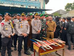 Brimob dan Polres Tangsel Amankan Enam Orang Diduga Hendak Tawuran