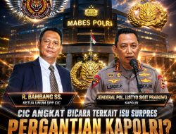 CIC Angkat Bicara Terkait Isu Surpres Pergantian Kapolri?