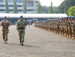 Panglima TNI Sambut Kepulangan Satgas Kizi TNI Kontingen Garuda XX-V MONUSCO