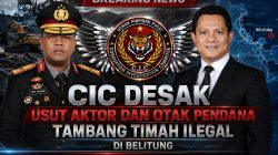 CIC Desak Usut Aktor Dan Otak Pendana Tambang Timah Ilegal di Belitung