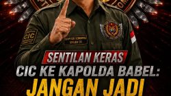 Sentilan Keras CIC ke Kapolda Babel: Jangan Jadi Macan Ompong di Skandal Tin Slag