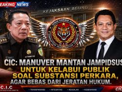 CIC: Manuver Mantan Jampidsus untuk Kelabui Publik Soal Substansi Perkara, Agar Bebas Dari Jeratan Hukum