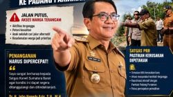 JALAN PUTUS DITERJANG LONGSOR, SATGAS PRR TURUN LANGSUNG KE PADANG PARIAMAN