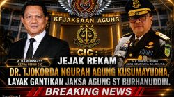 CIC : Jejak Rekam Tjokorda Ngurah Agung Kusumayudha? Layak Gantikan Jaksa Agung ST Burhanuddin