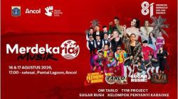 Ancol kembali menghadirkan perayaan akbar bertajuk Merdekaria: The People’s Celebration pada tanggal 16 dan 17 Agustus 2026.
