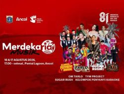 Ancol kembali menghadirkan perayaan akbar bertajuk Merdekaria: The People’s Celebration pada tanggal 16 dan 17 Agustus 2026.