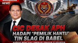 CIC Desak APH Hadapi “Pemilik Hantu” Tin Slag di Babel, Soroti Rencana Operasi Senyap 17 Agustus