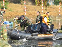 Pangdam Jaya, Kapolda Metro Jaya dan Pemprov DKI Bersih-Bersih Sungai Bersama Masyarakat
