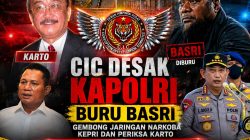 CIC Desak Kapolri Buru Basri Gembong Jaringan Narkoba Kepri Dan Periksa Karto