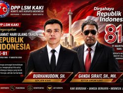 DPP LSM KAKI Ucapkan Dirgahayu Republik Indonesia ke-81, Tegaskan Komitmen Perjuangan Melawan Korupsi