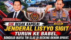 CIC Desak Kapolri Jenderal Listyo Sigit Turun ke Babel, Bongkar Mafia Tin Slag DI Becking Oknum Aparat