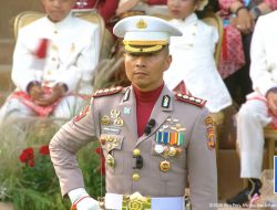 Mengenal Sosok Kombes Jerrold, Danup Penurunan Bendera Merah Putih HUT RI ke-81 di Istana