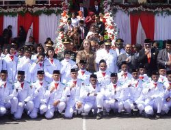 Upacara HUT ke-81 Kemerdekaan RI di Papua Pegunungan Berlangsung Khidmat dan Aman