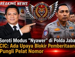 Soroti Modus “Nyawer” di Polda Jabar, CIC: Ada Upaya Blokir Pemberitaan Pungli Pelat Nomor