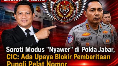 Soroti Modus “Nyawer” di Polda Jabar, CIC: Ada Upaya Blokir Pemberitaan Pungli Pelat Nomor