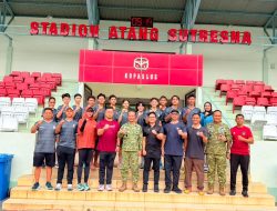 Letjen TNI Richard Tampubolon Tinjau Atlet Pelatnas Taekwondo Indonesia di Markas Kopassus