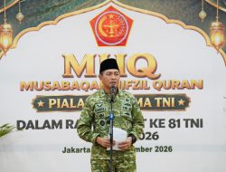Kapusbintal TNI Buka MHQ Piala Panglima TNI