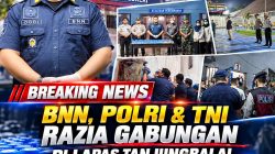 BNN,POLRI & TNI Razia gabungan di Lapas Tanjungbalai.Hasilnya : Negatif