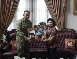 Jelang HUT Ke-81 TNI, Pasahli Panglima TNI Anjangsana kepada Mantan Panglima TNI