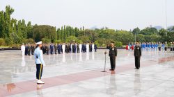 Wakil Panglima TNI Pimpin Ziarah Nasional HUT Ke-81 TNI, Teladani Semangat Juang Para Pahlawan