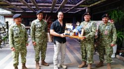 Rangkaian HUT, Wadan Kodiklat TNI Silaturahmi dengan Mantan Panglima TNI