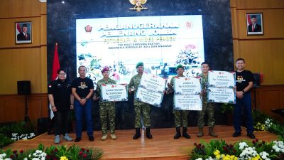 Penganugerahan Pemenang Lomba Foto dan Video Pendek HUT ke-81 TNI