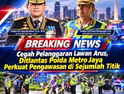 Cegah Pelanggaran Lawan Arus, Ditlantas Polda Metro Jaya Perkuat Pengawasan di Sejumlah Titik