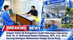 Unpam Gelar Uji Kompetensi Audit Hubungan Industrial, Prof. Dr. H. Muhamad Rezky Pahlawan Dorong Kesiapan Mahasiswa Hadapi Dunia Kerja
