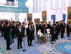 Panglima TNI Hadiri Pengangkatan 26 Anggota Wantimpres di Istana Negara