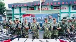 75 Senjata Diserahkan Sukarela, TNI Kedepankan Pendekatan Humanis
