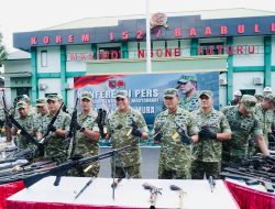 75 Senjata Diserahkan Sukarela, TNI Kedepankan Pendekatan Humanis