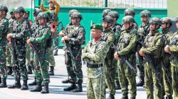 HUT Ke-81 TNI Tahun 2026, Kodim 1714/Puncak Jaya Gelar Upacara, Dipererat Kebersamaan TNI dan Kepolisian