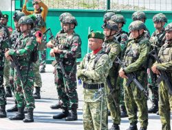 HUT Ke-81 TNI Tahun 2026, Kodim 1714/Puncak Jaya Gelar Upacara, Dipererat Kebersamaan TNI dan Kepolisian