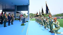 Perkuat Pertahanan Negara, Presiden Prabowo Resmikan 204 Satuan Baru TNI Tiga Matra