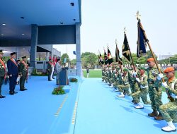 Perkuat Pertahanan Negara, Presiden Prabowo Resmikan 204 Satuan Baru TNI Tiga Matra