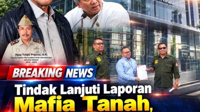 Tindak Lanjuti Laporan Mafia Tanah, Massa DPP CIC Gelar Aksi Unjuk Rasa di Depan Gedung KPK