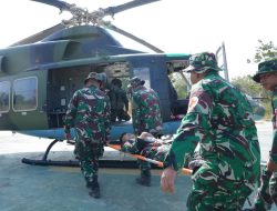 TNI Asah Kemampuan Evakuasi Medis Udara dengan Helikopter Bell 412 dalam Latgabma Keris Woomera 2026