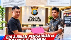 Edi Ajukan Pengaduan ke Polres Karimun, Minta Riwayat Tanah Peninggalan Lim Tian Hoeat Diusut
