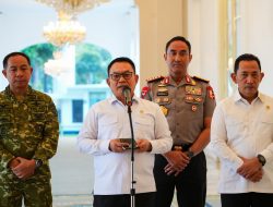 Panglima TNI Hadiri Ratas Penanganan Karhutla Pimpinan Presiden Prabowo Subianto